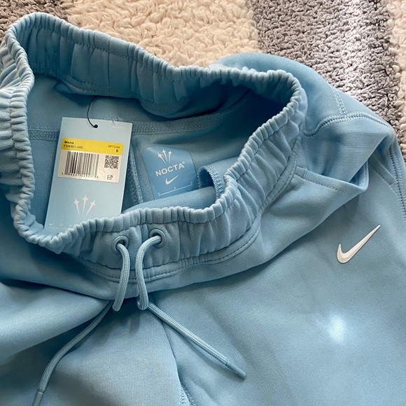 Nike nocta Sky Blue sweatpants - Picture 2 of 5
